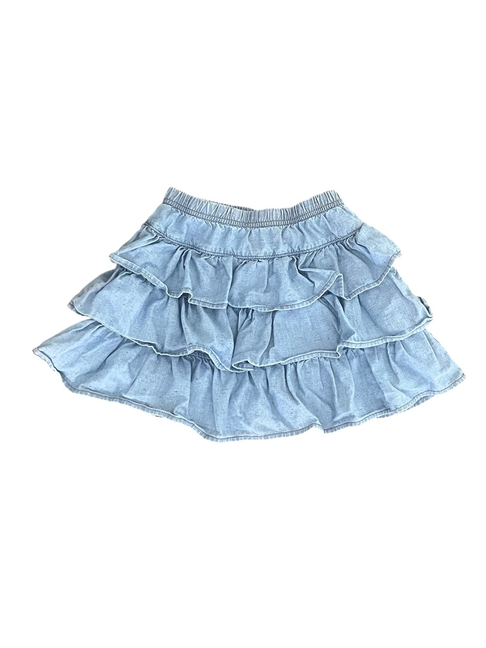 Hanna (6|7y) Tiered Denim Skort